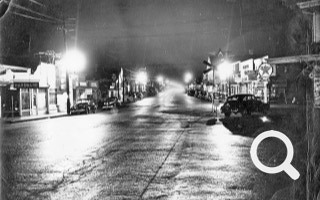 Looking West, Depot Hyannis, 1938