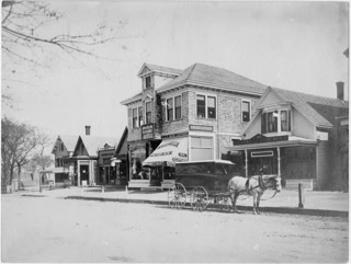 Hyannis Main Street Horse Cart &  Crowell’s Dining Room