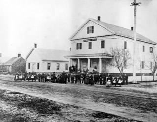 Hyannis Main Street Horse Cart
